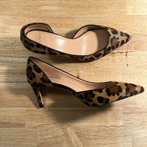 JCrew Leopard Pumps